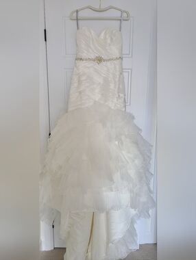 Alfred Angelo Bridal Gown with Rhinestone Belt